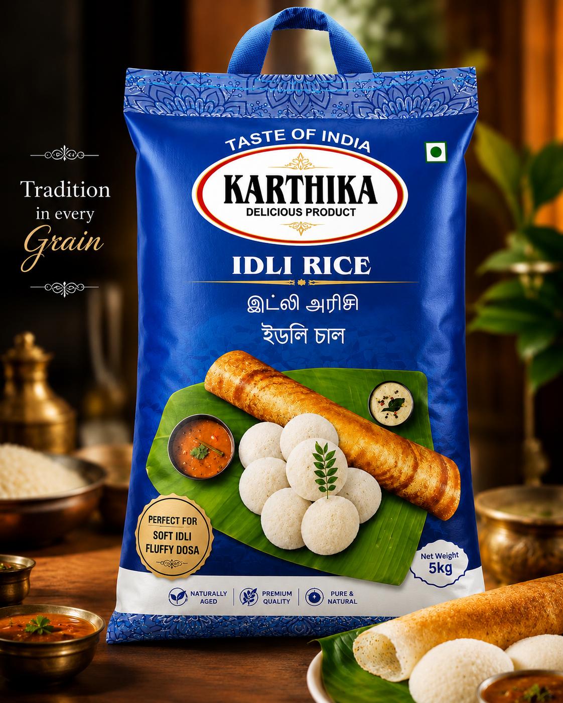 *KE Idli Thosai Rice 5Kg